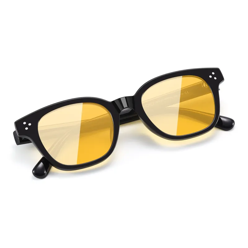 PULAIS TR/Memory Plastic Irregular Shape Sunglasses Unisex-1