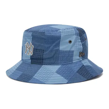 New Era Cotton Bucket Hats Unisex Blue