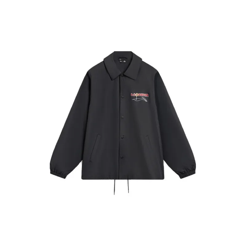 LiNing Skateboard Jackets Coats Men's Black-1