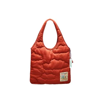 Coachtopia Recycled Polyester Tote Bag, Shopping Bag, Handbag, Shoulder Bag Women's Orange