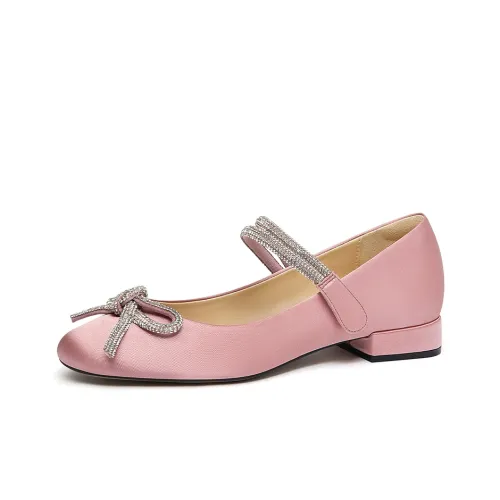 Lily Wei Women's Casual Shoes Women's Pink