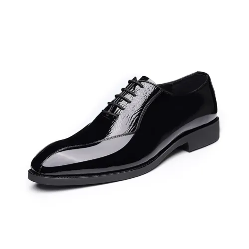 LAORENTOU Dress Shoes Men Low Top
