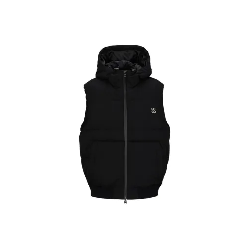 HUGO BOSS Vests Men Black