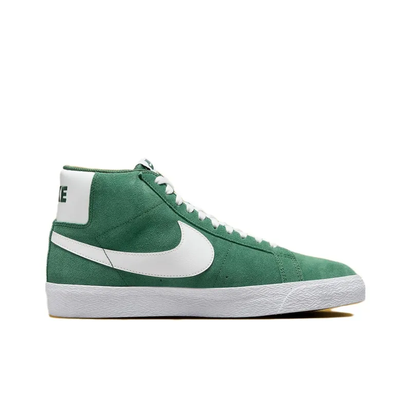 Nike Sb Zoom Blazer Mid Fir White-1