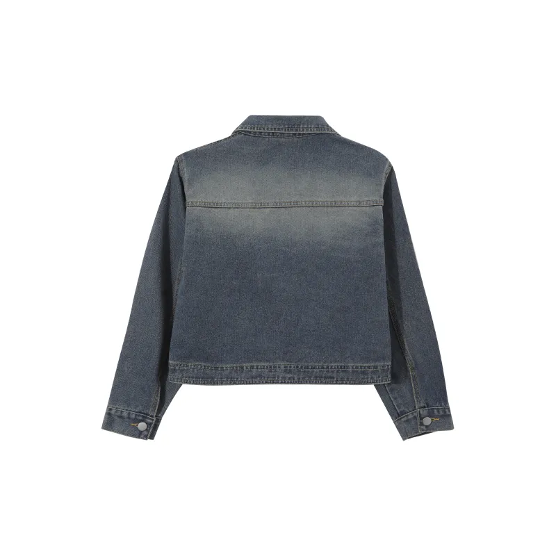 MRR&CO. Denim Jacket Women's Vintage Blue-1