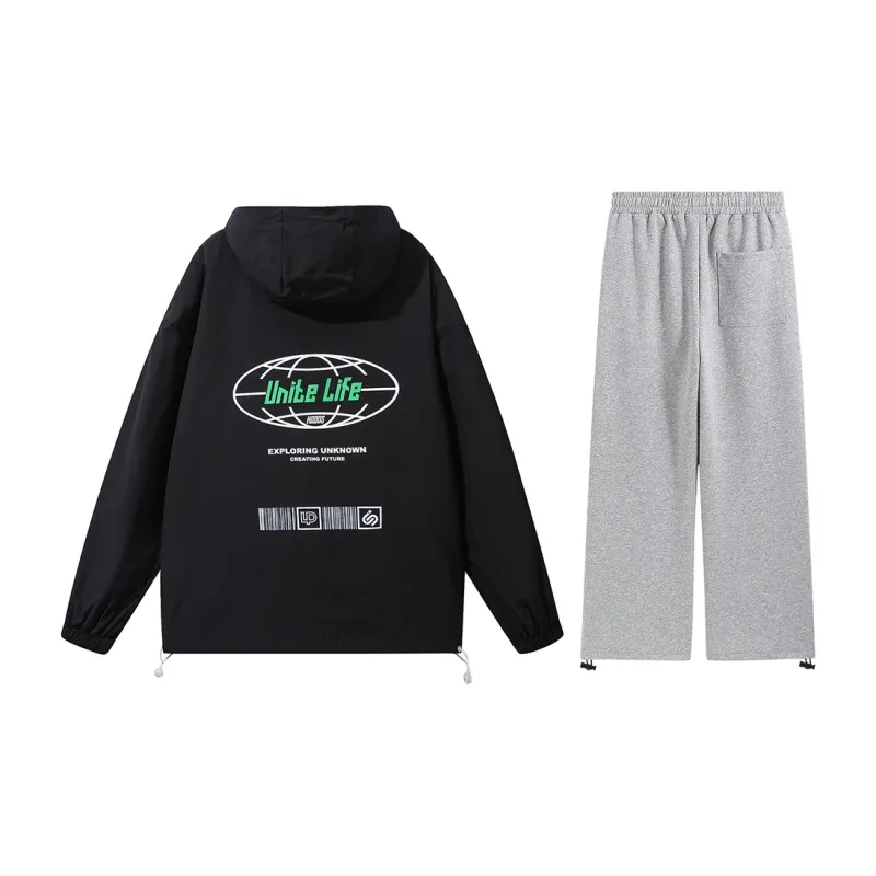 Unite Life HOODS Casual Sportswear Unisex-1