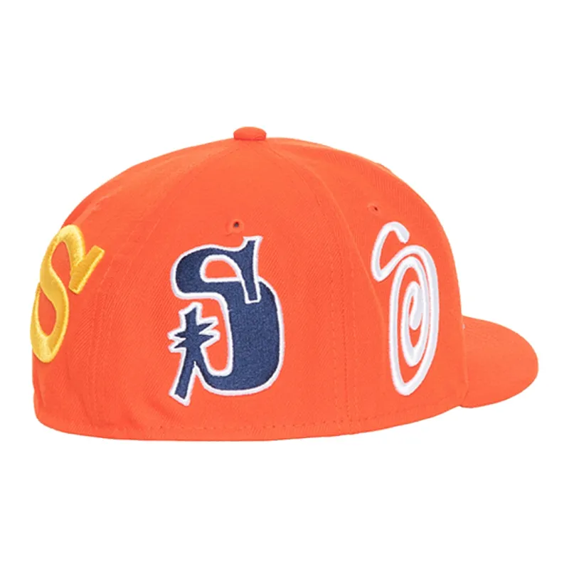 Stussy Baseball Caps Unisex Orange-1