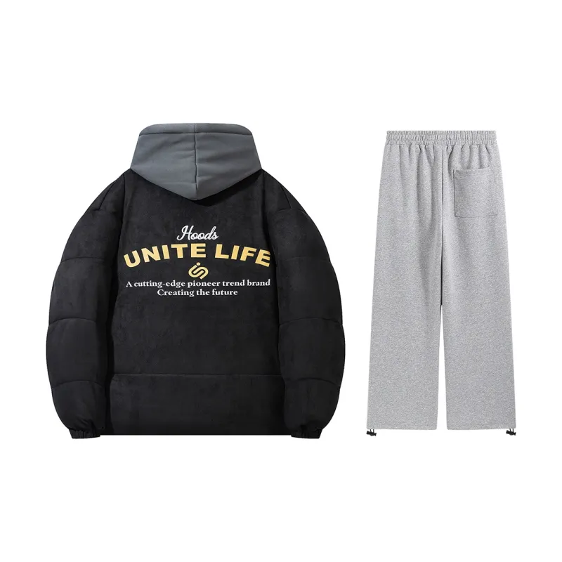 Unite Life HOODS Casual Sportswear Unisex-1
