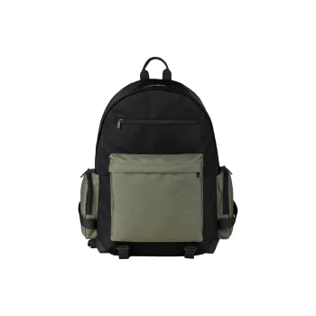 Slazenger Fabric Laptop Backpack Unisex Black & Green