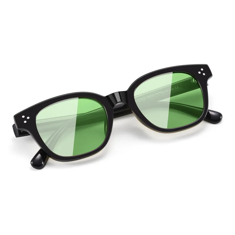 PULAIS TR/Memory Plastic Irregular Shape Sunglasses Unisex-3