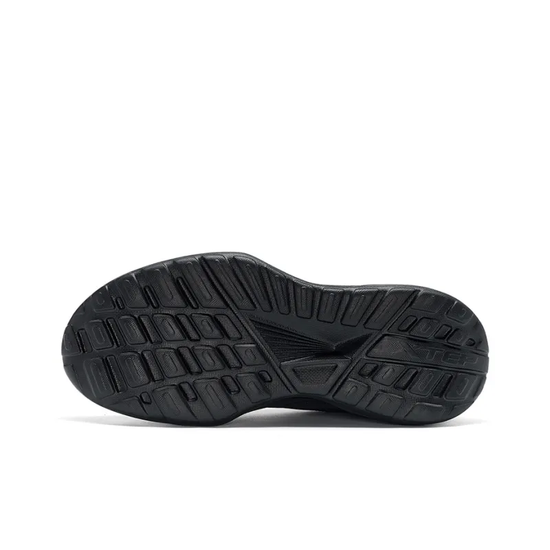 XTEP Star Meteorite TD Durable Breathable Low Top Chunky Sneakers Women's Black-2