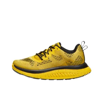 KEEN WK400 Cushioning Wear Resistant Low Top Casual Shoes Men's Yellow Black