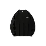 Black Long-Sleeved (Ribbed Sleeves)