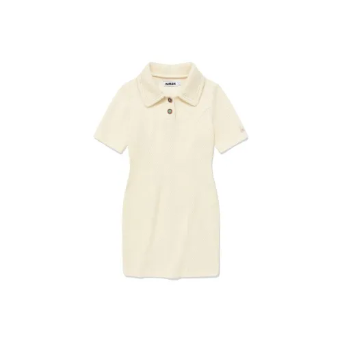 Kirsh Short-Sleeved Dresses Women's Ivory