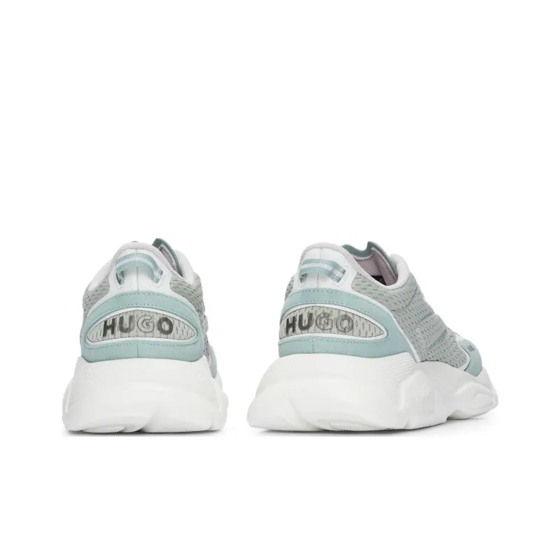 HUGO BOSS Breathable Low Top Casual Shoes Men's Turquoises-3