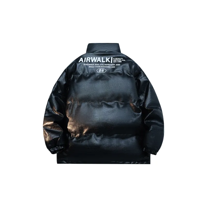 Airwalk Puffer Jacket Coat Unisex-1