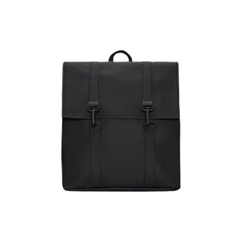 Rains Polyester Backpack Mini Men's Black
