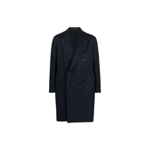 Tagliatore Herringbone Double-breasted Coat