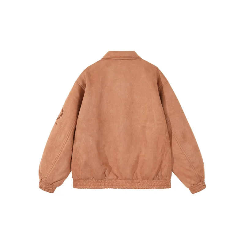 MATCHA STORY Velvet feel Coat Unisex-4