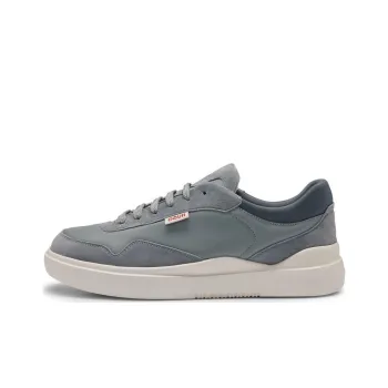 HUGO BOSS Wear-Resistant Low-Top Skateboard Shoes Men's Light Gray