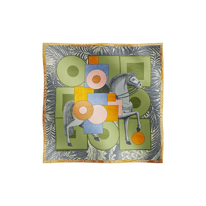 HERMES Silk Scarves Women's Multicolor-0