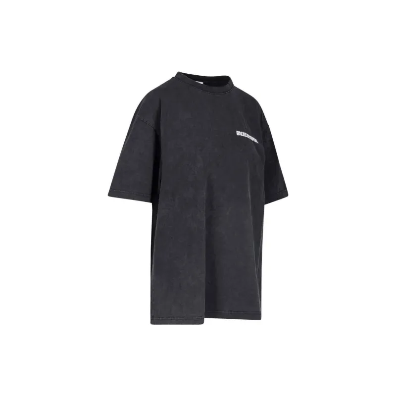 Balenciaga T Shirt Unisex Black-1