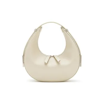 OSOI TONI MINI Leather Shoulder Bag, Handbag Mini Women's Beige