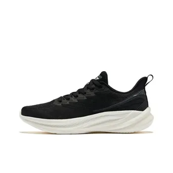 Erke Chasing The Wind 2.0 Slip Resistant Low Top Running Shoes Men's Black