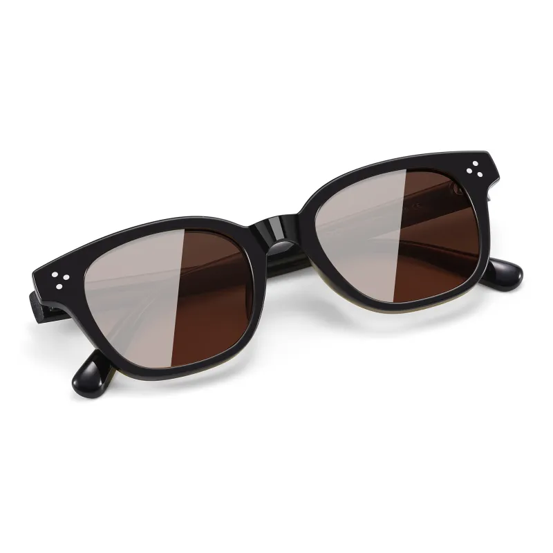 PULAIS TR/Memory Plastic Irregular Shape Sunglasses Unisex-5