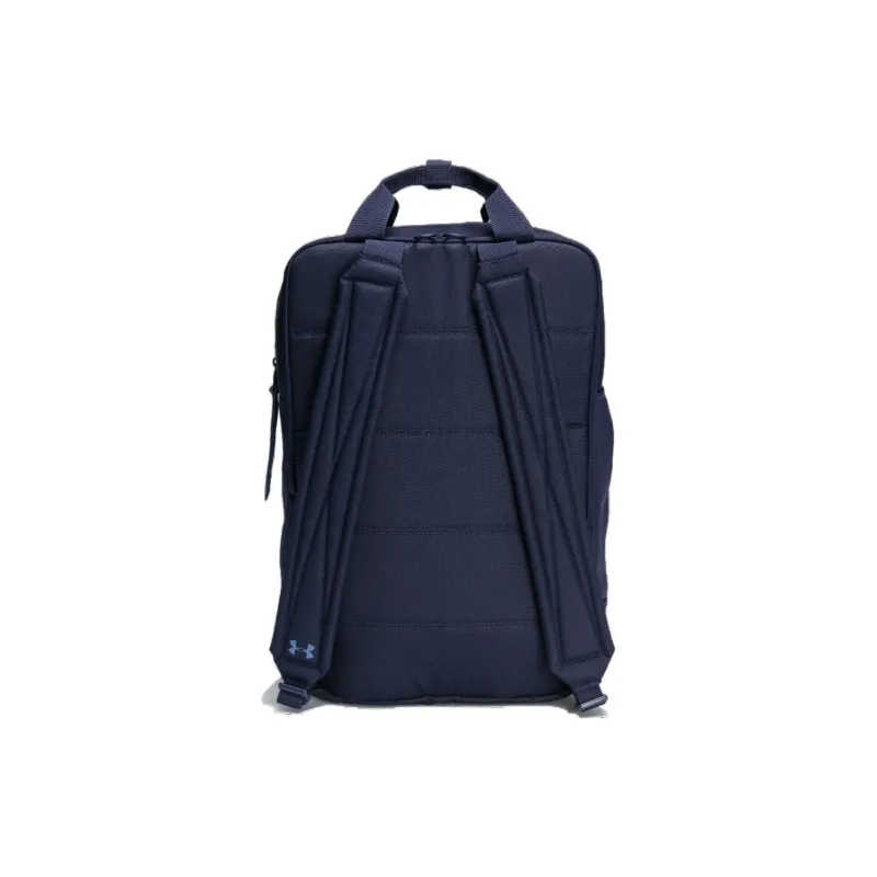 Under Armour Polyester Backpack Regular Unisex Midnight Dark Blue-1