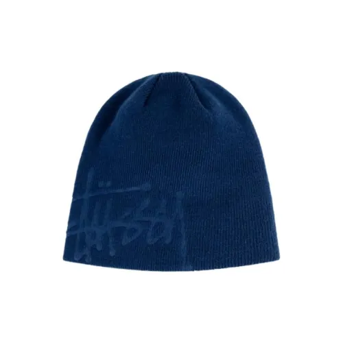 Stussy Debossed Stock Logo Skullcap Beanie