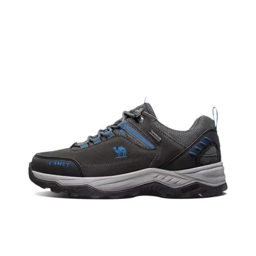 CAMEL Cushioning Wear-Resistant Low-Top Outdoor Shoes Men's Black