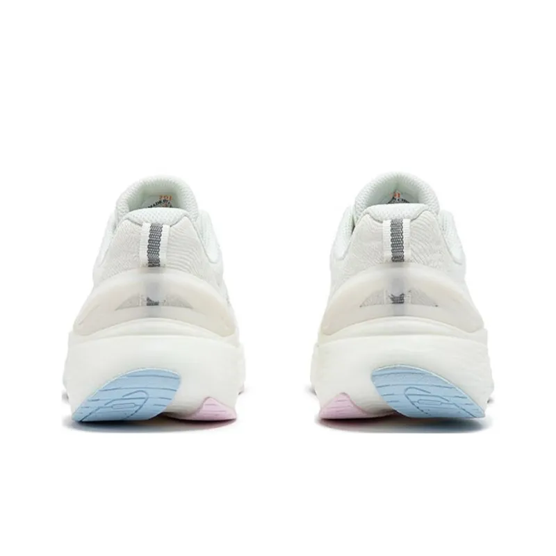 361° Cushioning Slip Resistant Low Top Running Shoes Women's White Pink-2
