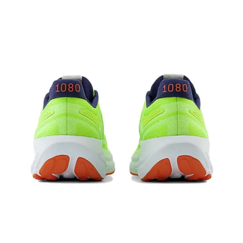 New Balance Fresh Foam X 1080v13 Cushioned Slip-Resistant Abrasion-Resistant Low-Top Running Shoes Women's Green White-3