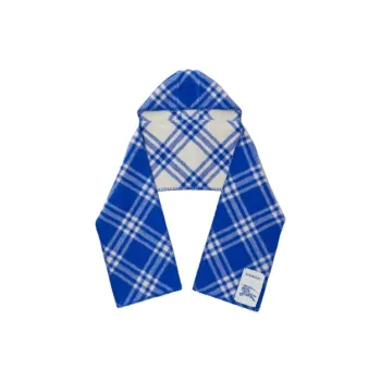 Burberry Check pattern Wool Scarf