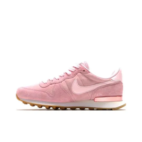 Nike Internationalist Running Shoes Unisex Low-Top Pink