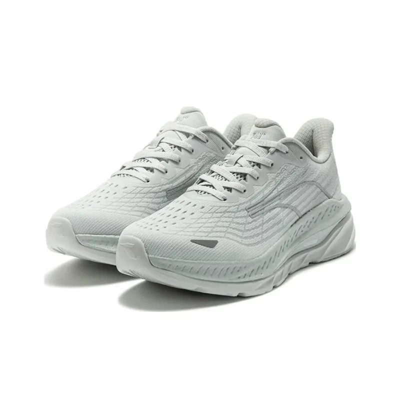 361° Red Flame 3 Slip Resistant Low Top Running Shoes Men's Gray-2