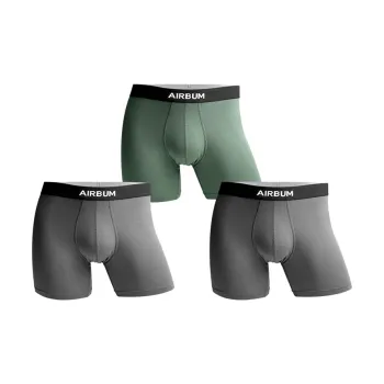 Airbum Underwear Boxer Shorts Men's 3 Pack