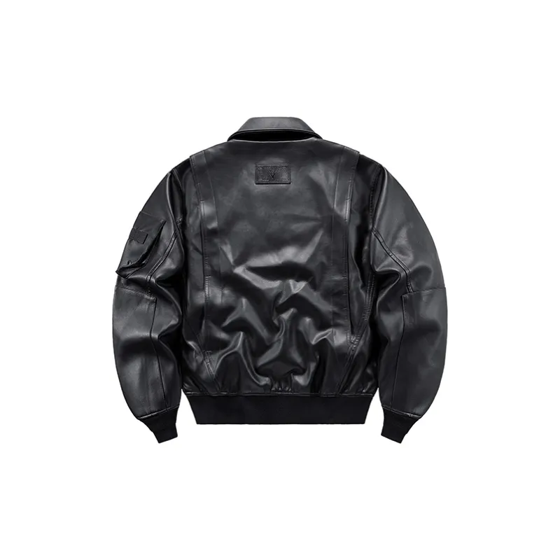 VIP Functional Series Leather Jacket Unisex Black-1