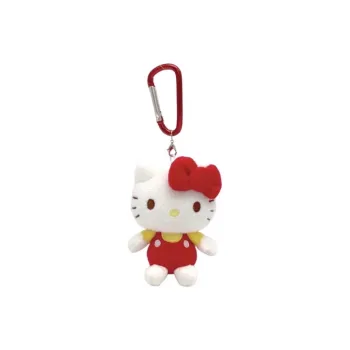 Sanrio Hello Kitty Mountaineering Buckle McDonald's Color Scheme Dolls Plush Pendant 12cm High