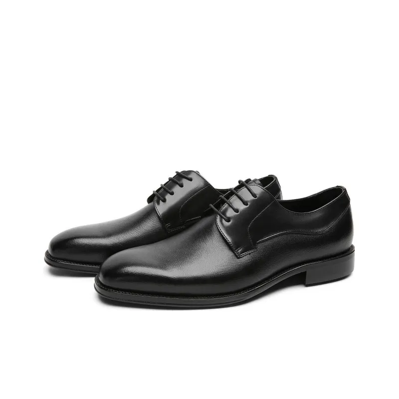CROWN Dress Shoes Men's One Yard Larger-4
