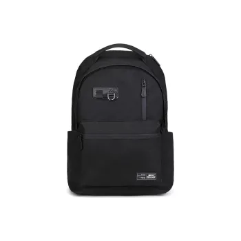 Slazenger Fabric Backpack Regular Unisex Black/Beige