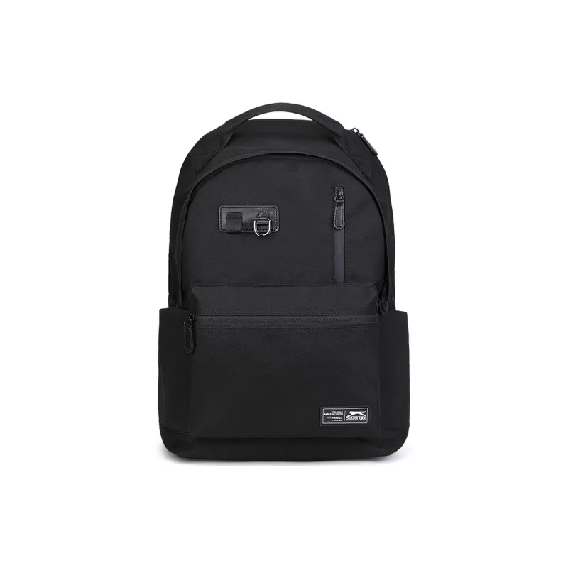 Slazenger Fabric Backpack Regular Unisex Black/Beige-0