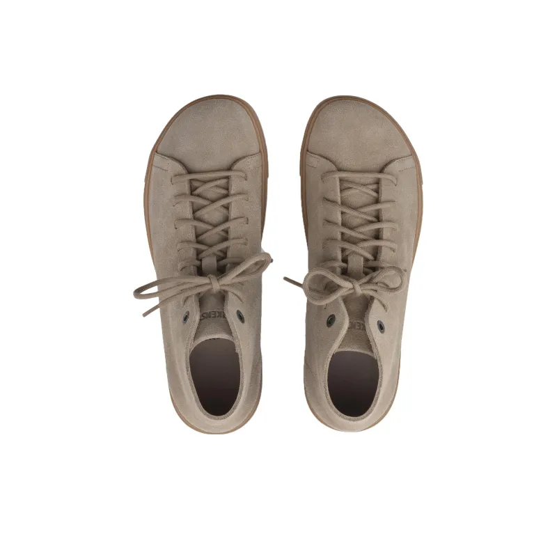 Birkenstock High Top Skateboard Shoes Unisex Taupe Narrow Fit-3