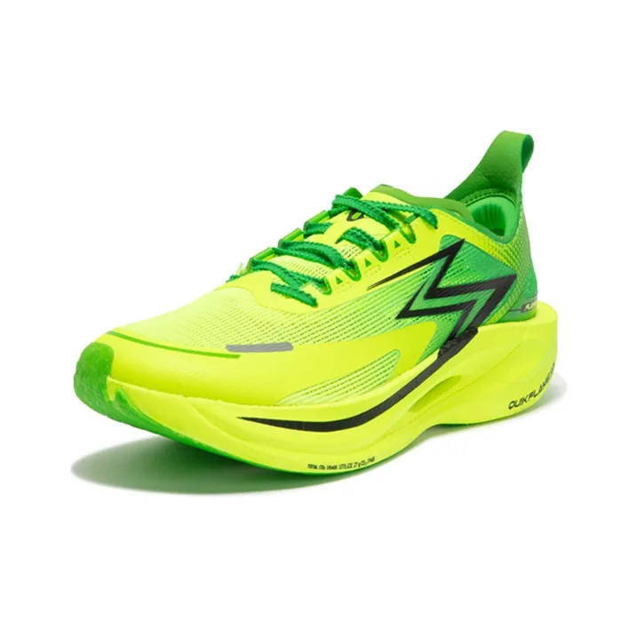 361° Fly Burn 2.5 Anti-Slip And Wear-Resistant Breathable Low-Top Running Shoes Men's Yellow Green-1