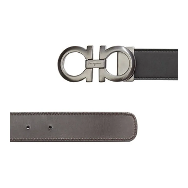 Ferragamo Reversible Gancini Belt-7