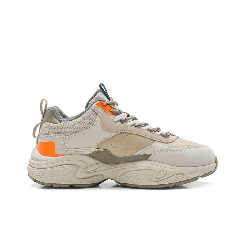 Anta Life Collection Waterproof And Warm Low-Top Casual Shoes Men's Withered Wood Color-1