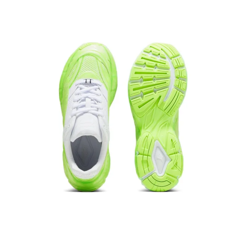 PUMA Velophasis Slime 'White Neon Green'-4