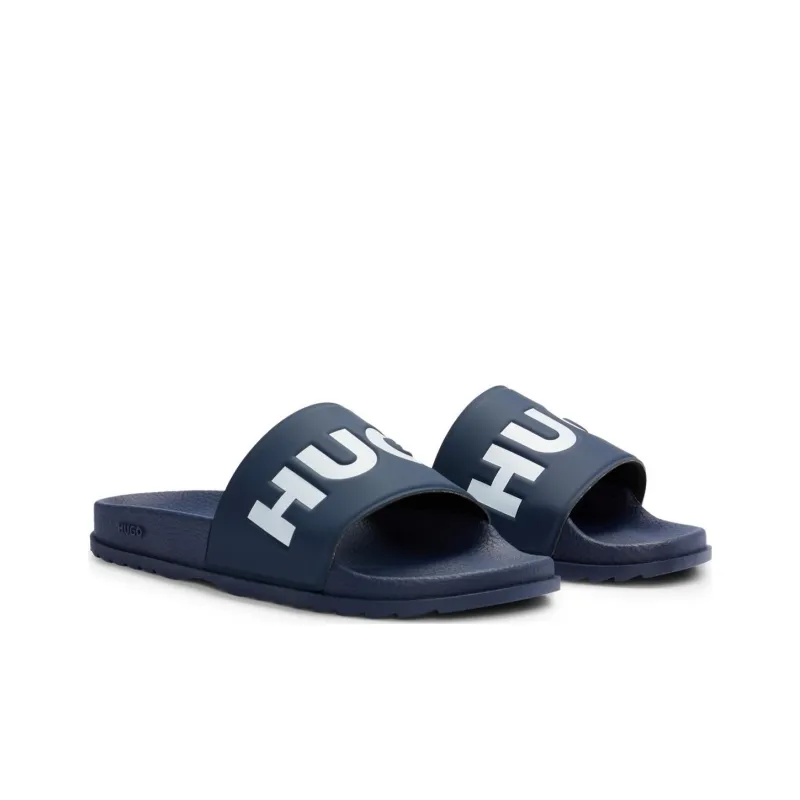 HUGO BOSS Slide Slippers Men's Blue-2