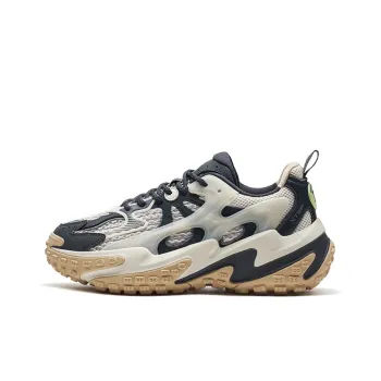 XTEP Shanhai Collection Low Top Chunky Sneakers Men's White Black